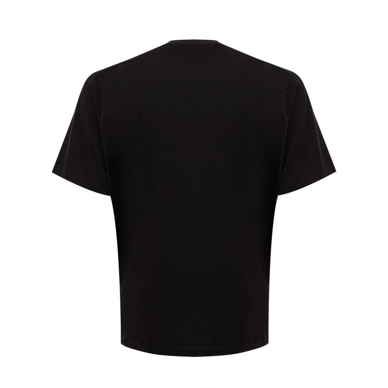 Sleek Black Cotton T-Shirt for Men Dsquared²