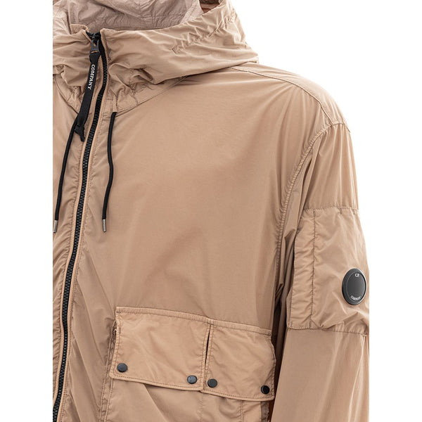 Elevated Urban Style Beige Polyamide Jacket C.P. Company