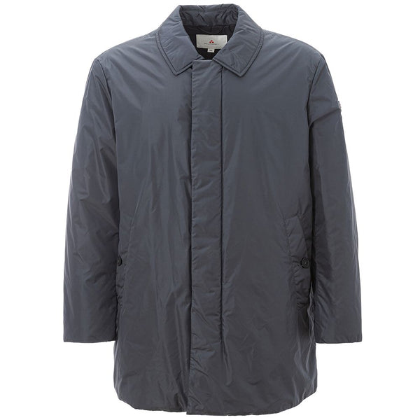 Elegant Gray Polyamide Men's Jacket Peuterey