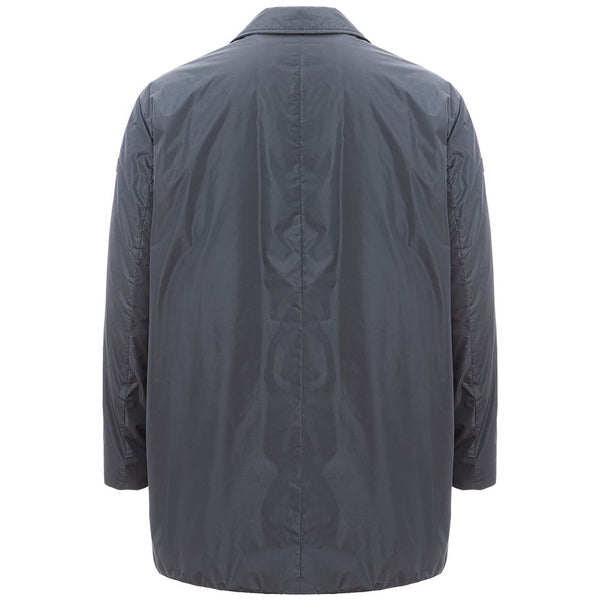 Elegant Gray Polyamide Men's Jacket Peuterey