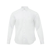 Elegant White Cotton Shirt for Men Armani Exchange