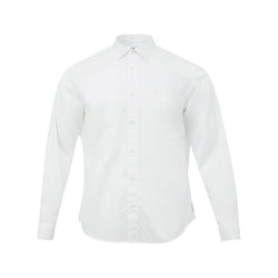 Elegant White Cotton Shirt for Men Armani Exchange