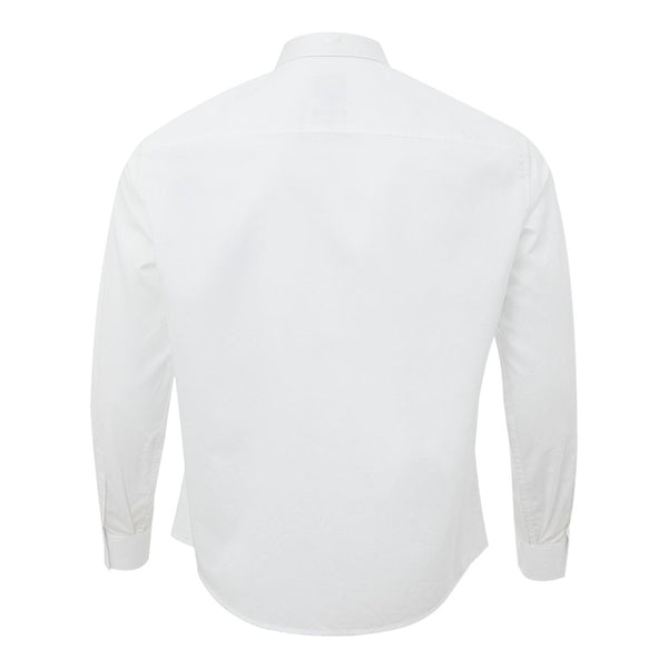 Elegant White Cotton Shirt for Men Armani Exchange