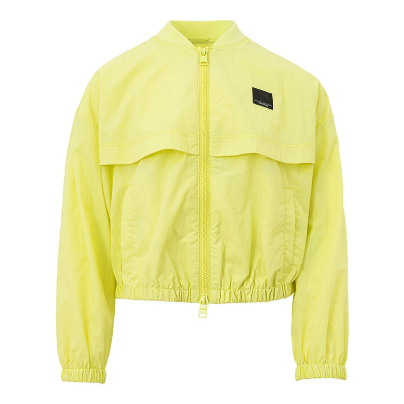 Chic Yellow Polyamide Jacket for Women Armani Exchange