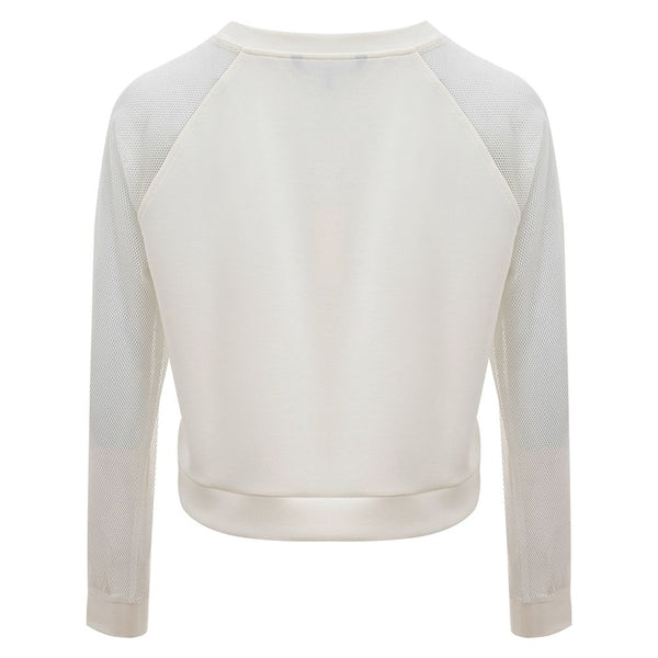 Elegant White Polyamide Sweater Armani Exchange