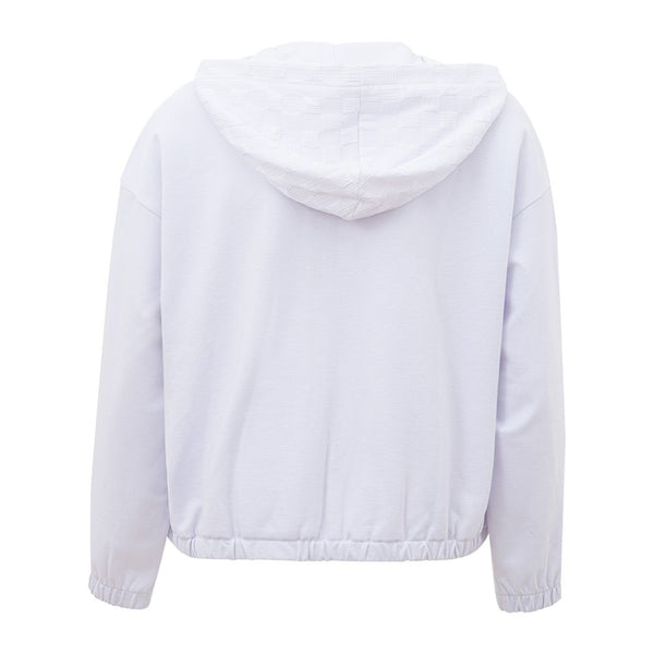 Chic White Viscose Sweater for Women Armani Exchange