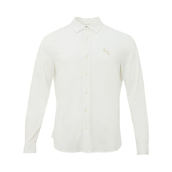 Elegant White Organic Cotton Shirt Armani Exchange