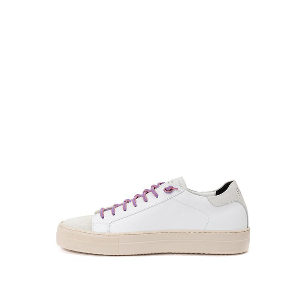 White Leather Sneaker P448