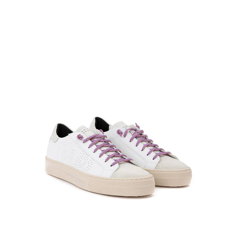 White Leather Sneaker P448