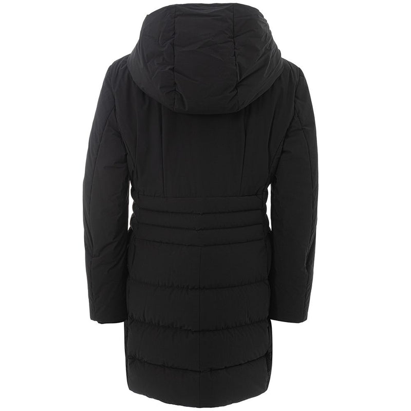 Elegant Black Polyamide Jacket for Women Peuterey