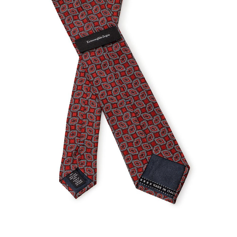 Elegant Multicolor Silk Tie Ermenegildo Zegna