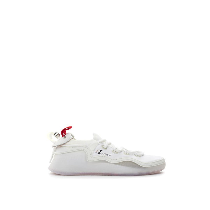 White Leather Sneaker Christian Louboutin