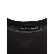 Black Cotton Tops & T-Shirt Dolce & Gabbana