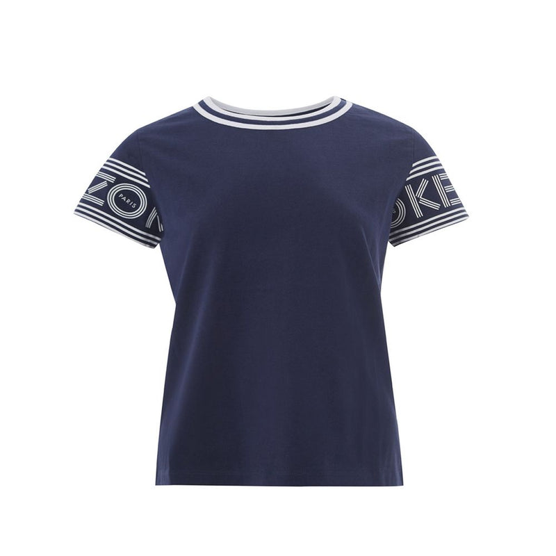 Blue Cotton Tops & T-Shirt Kenzo