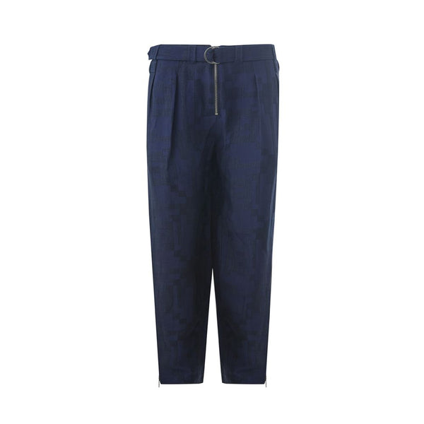 Blue Linen Jeans & Pant Emporio Armani