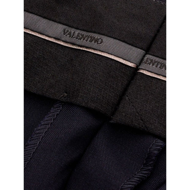 Black Wool Jeans & Pant Valentino