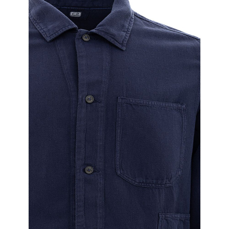 Blue Cotton Shirt C.P. Company