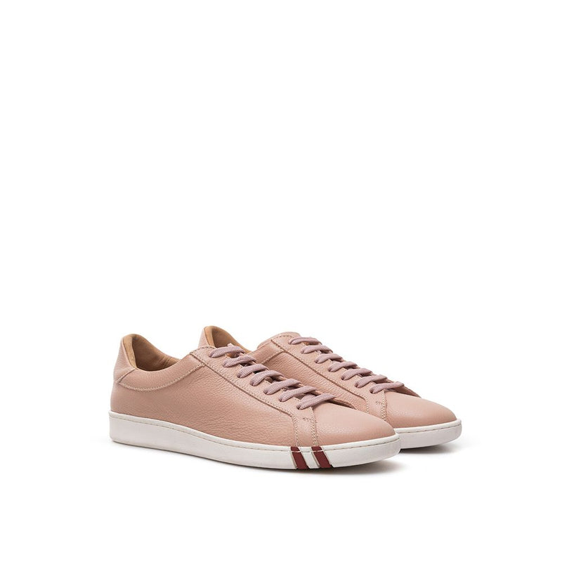 Pink Leather Sneaker Bally