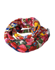 Multicolor Carretto Print Waist Belt Dolce & Gabbana