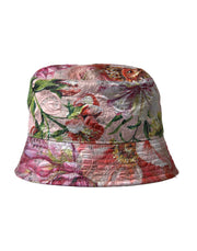 Multicolor Floral Jacquard Bucket Hat Men Dolce & Gabbana