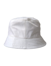 White Cotton Cap Bucket Capello Hat Men Dolce & Gabbana