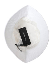 White Cotton Cap Bucket Capello Hat Men Dolce & Gabbana