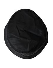 Black Wide Brim Cap Bucket Hat Men Dolce & Gabbana