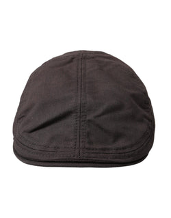 Brown Nylon Cloth Newsboy Hat Men Dolce & Gabbana