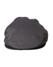 Gray Cotton Cloth Newsboy Hat Men Dolce & Gabbana