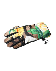 Multicolor Floral Wrist Length Gloves Dolce & Gabbana