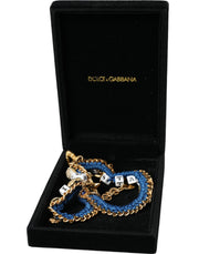 Gold Tone Brass Chain Iam The Star Bracelet Dolce & Gabbana