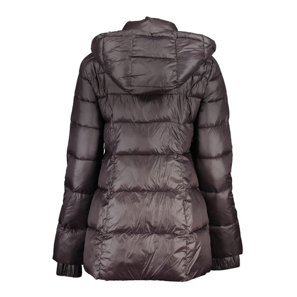 Black Polyamide Jackets & Coat Patrizia Pepe