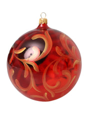 Multicolor Carretto Print Round Ornament Christmas Ball Dolce & Gabbana