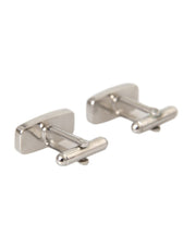 Silver Plated Metal Brass Pin Men Cufflinks Dolce & Gabbana