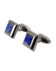 Silver Plated Brass Pin Crystal Cufflinks Dolce & Gabbana