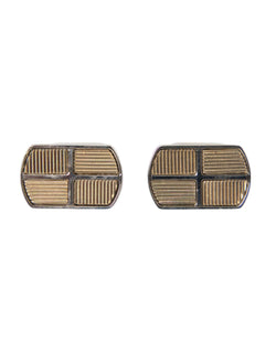 Silver Gold Plated Metal Brass Pin Cufflinks Dolce & Gabbana