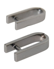 Silver Plated Metal Brass Pin Men Cufflinks Dolce & Gabbana