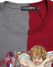 Multicolor Graphic Short Sleeve T-shirt Dolce & Gabbana