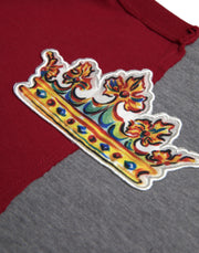 Multicolor Graphic Short Sleeve T-shirt Dolce & Gabbana