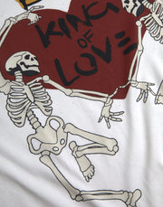 White King Of Love Cotton Men T-shirt Dolce & Gabbana