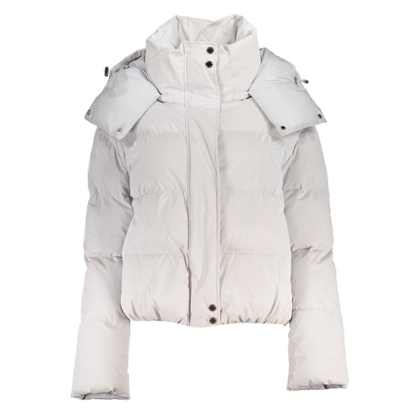 White Polyethylene Jackets & Coat Patrizia Pepe