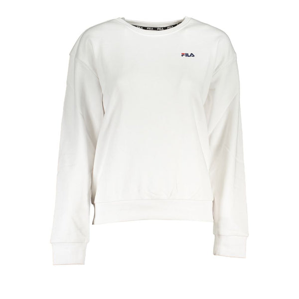 White Cotton Sweater Fila