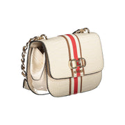 Beige Polyethylene Handbag Guess Jeans