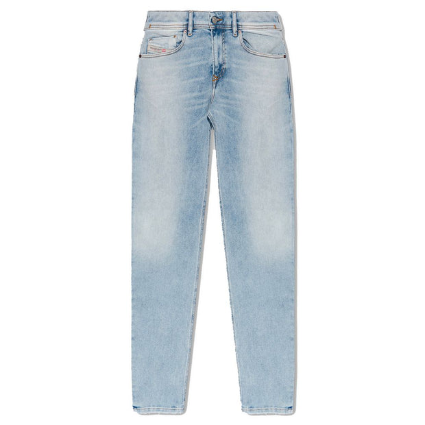 Light Blue Cotton Jeans & Pant Diesel