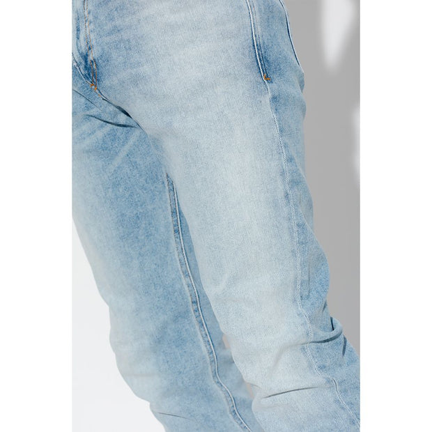 Light Blue Cotton Jeans & Pant Diesel