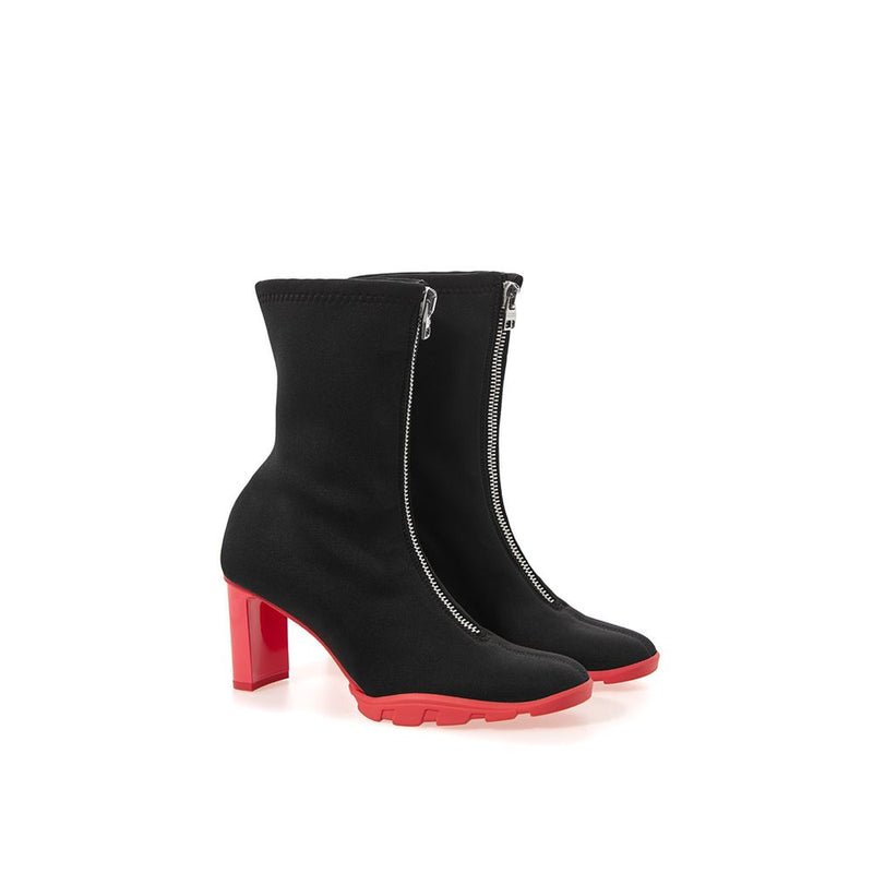 Black Neoprene Boot Alexander McQueen