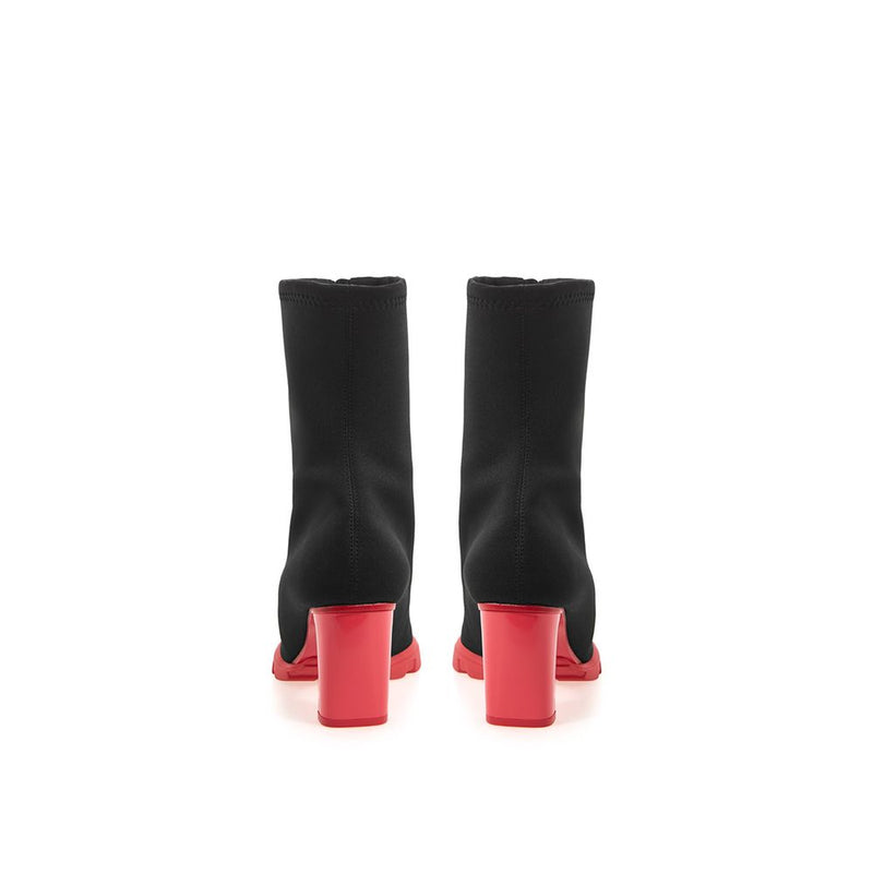 Black Neoprene Boot Alexander McQueen