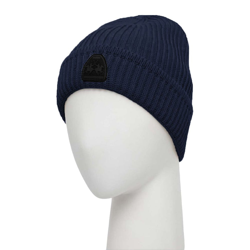 Blue Polyester Hats & Cap La Martina