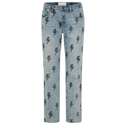 Light Blue Cotton Jeans & Pant One Teaspoon