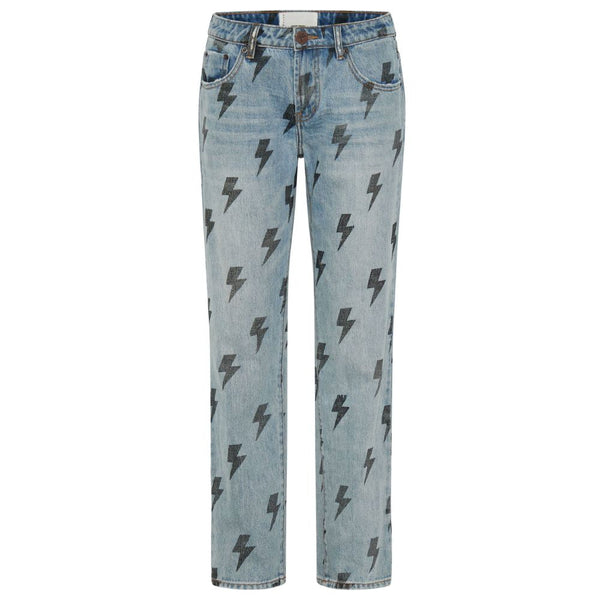 Light Blue Cotton Jeans & Pant One Teaspoon